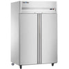 Snow Village CFD-40D2F-K - Stainless Steel Double Door Tray Freezer