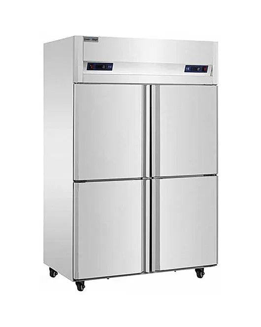 Snow Village CFD-40D4F - Stainless Steel Four Door Freezer