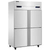 Snow Village CFD-40D4F - Stainless Steel Four Door Freezer