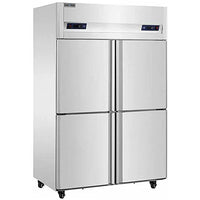 Snow Village CFD-40D4F - Stainless Steel Four Door Freezer