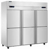 Snow Village CFD-60D6F - Stainless Steel Six Door Freezer