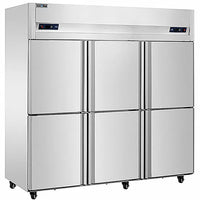 Snow Village CFD-60D6F - Stainless Steel Six Door Freezer