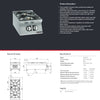 Giorik CG920TT - 2 Burner Cook Top