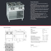 Giorik CG940GT - 4 Burner Cook Top