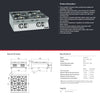 Giorik CG940TT - 4 Burner Cook Top