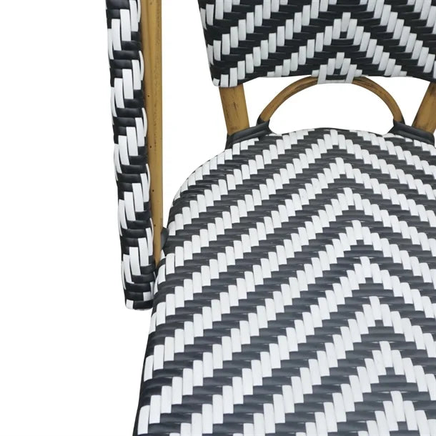 Bolero CH111 - Two Parisian Style Wicker Side Chairs