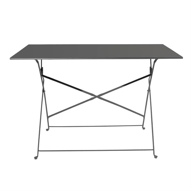 Bolero CH968 - Black Pavement Style Folding Table