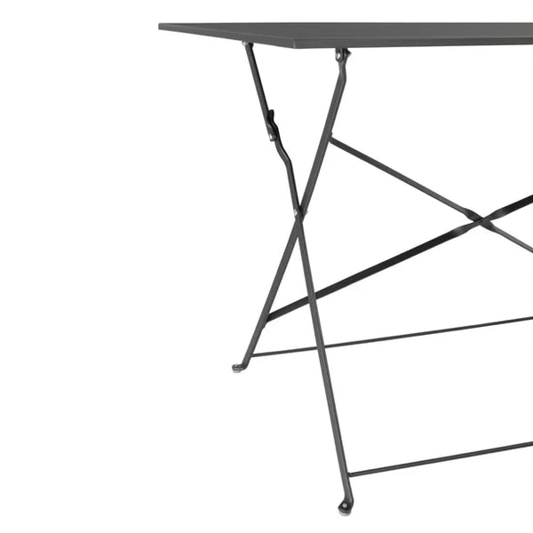 Bolero CH968 - Black Pavement Style Folding Table