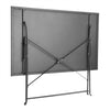 Bolero CH968 - Black Pavement Style Folding Table