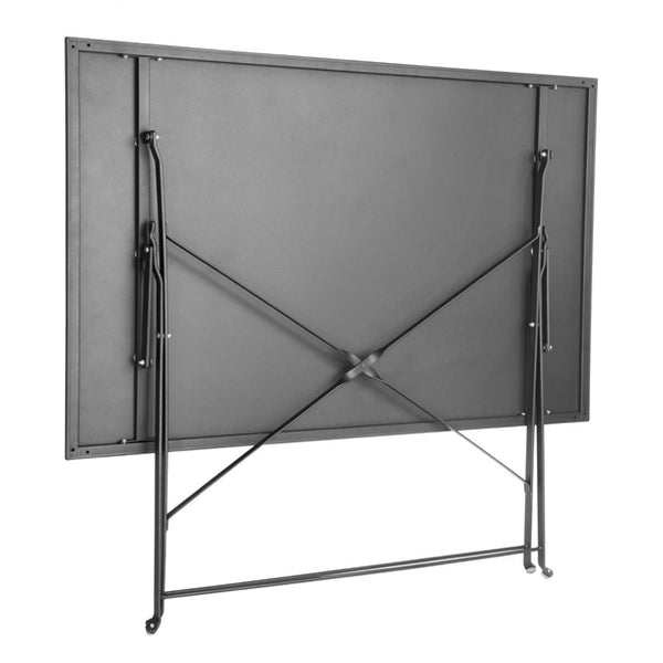Bolero CH968 - Black Pavement Style Folding Table