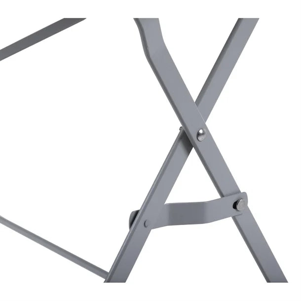 Bolero CH969 - Grey Pavement Style Folding Table