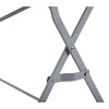 Bolero CH969 - Grey Pavement Style Folding Table