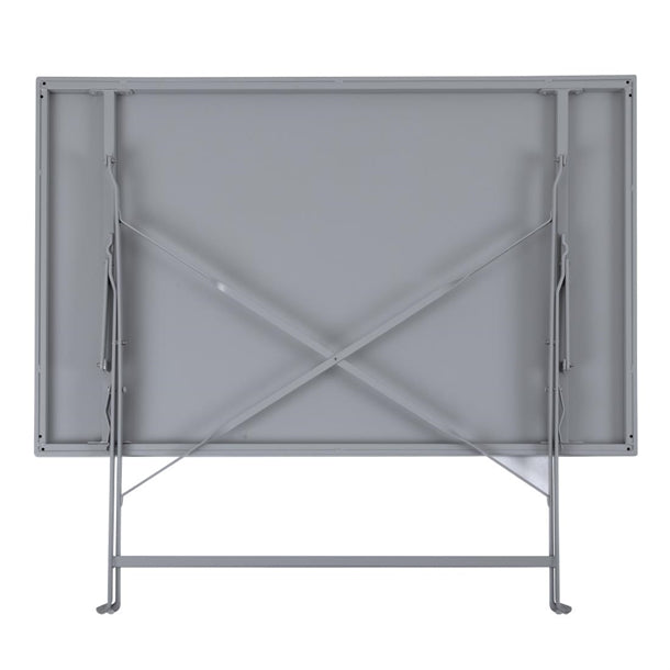 Bolero CH969 - Grey Pavement Style Folding Table