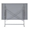 Bolero CH969 - Grey Pavement Style Folding Table