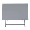 Bolero CH969 - Grey Pavement Style Folding Table