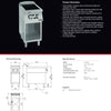 Giorik CI920GT - Induction Cook Top on Open Base