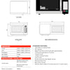 Bonn CM-1052T - Microwave