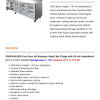 Thermaster CM25G - Four Door Bar Fridge