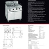Giorik CPG946T - Double Tank Pasta Cooker