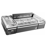Snow Village CQG-19D - Modular Supermarket Island Freezer