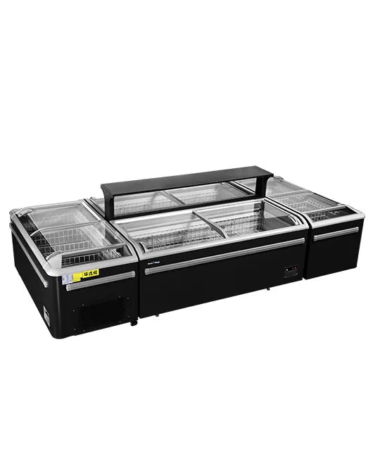 Snow Village CQS19D - Modular Supermarket Island Freezer