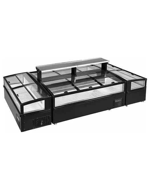 Snow Village CQT-19D - Modular Supermarket Island Freezer