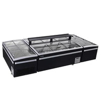 Snow Village CQZ-18D - Modular Supermarket Island Freezer