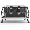 Sanremo Café Racer Black Frame with Black Feet - 2 Group Coffee Machine
