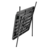 Bolero CS730 - Slatted Square Steel Table 700mm