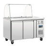 Polar CT393-A - Refrigerated Saladette Counter
