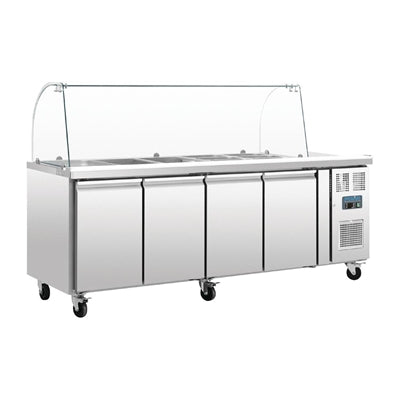 Polar CT395-A - Refrigerated Saladette Counter