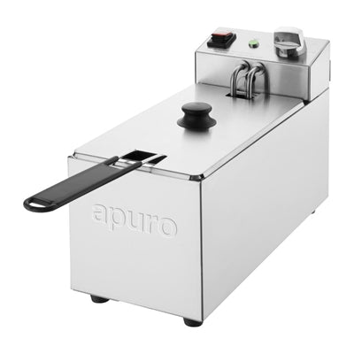 Apuro CU614-A - Single Tank Countertop Fryer