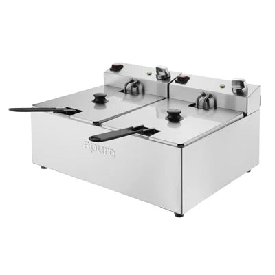 Apuro CU619-A - Double Fryer