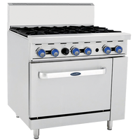 Cookrite AT80G6B-O-LPG - Range Oven