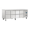 Polar DA549-A - Eight Drawer Counter Fridge