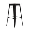 Bolero DL881 - Four Steel Bistro High Stools