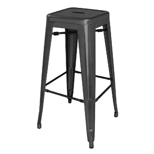 Bolero DL881 - Four Steel Bistro High Stools