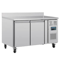Polar DL914-A - Double Door Counter Fridge