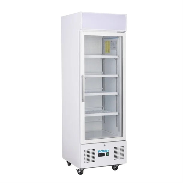 Polar DM075-A - Upright Display Fridge