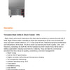 Tecnodom DO5 - Blast Chiller & Shock Freezer