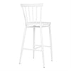 Bolero DP719 - Two Windsor White Aluminium Stools
