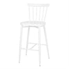 Bolero DP719 - Two Windsor White Aluminium Stools