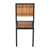 Bolero DS150 - Four Steel & Acacia Side Chairs