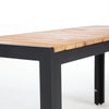 Bolero DS154 - Two Steel & Acacia Benches 1000x350mm
