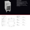 Giorik EN730G - Worktop on Open Base