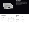 Giorik EN94CT - Stainless Steel Work Top with Drawer