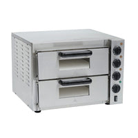 Bakermax EP-2T - Double Deck Pizza Oven