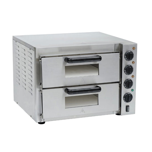 Bakermax EP-2T - Double Deck Pizza Oven