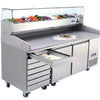 Atosa EPF3480 - Pizza Prep Fridge