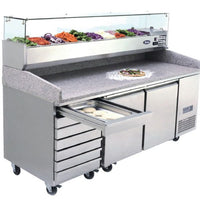 Atosa EPF3480 - Pizza Prep Fridge